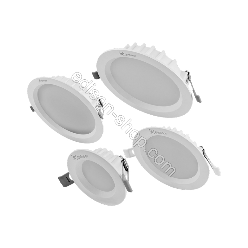  چراغ سقفی توکار گرد ال ای دی گلنور مدل مارال 