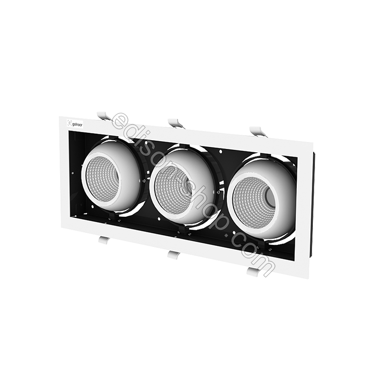  چراغ سقفی توکار ال ای دی 90 وات گلنور مدل پیکسل 3 