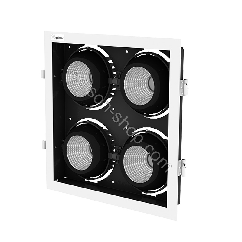  چراغ سقفی توکار ال ای دی 120 وات گلنور مدل پیکسل 4 