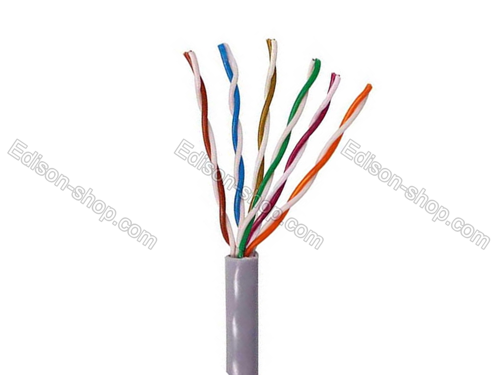  کابل 6 زوج 0.5 هوایی 